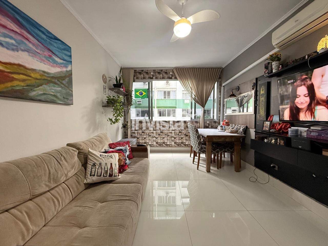 C&oacute;digo: 42586 R$ 700.000,00 Apartamento &agrave; venda em Santos-SP no bairro Boqueir&atilde;o, com 2 dormit&oacute;rios e 79m&sup2; 79 m&sup2; 2 quartos 1 vaga - Santos