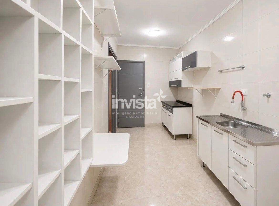 APARTAMENTO FRENTE MAR NA PONTA DA PRAIA &ndash; VISTA LATERAL PARA O MAR! - Santos