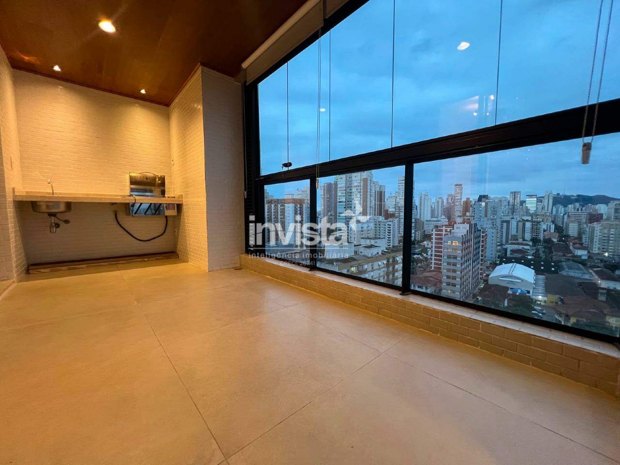 C&oacute;digo: 42600 R$ 6.500,00 Apartamento para alugar em Santos-SP no bairro Boqueir&atilde;o, com 1 dormit&oacute;rio e 54m&sup2; 54 m&sup2; 1 quarto 1 vaga - Santos