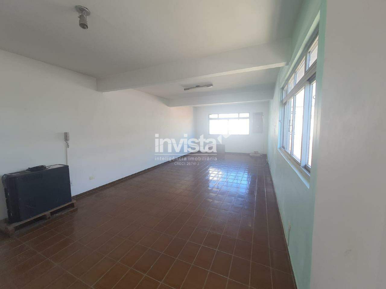 Sala Comercial na Francisco Glycerio - Santos