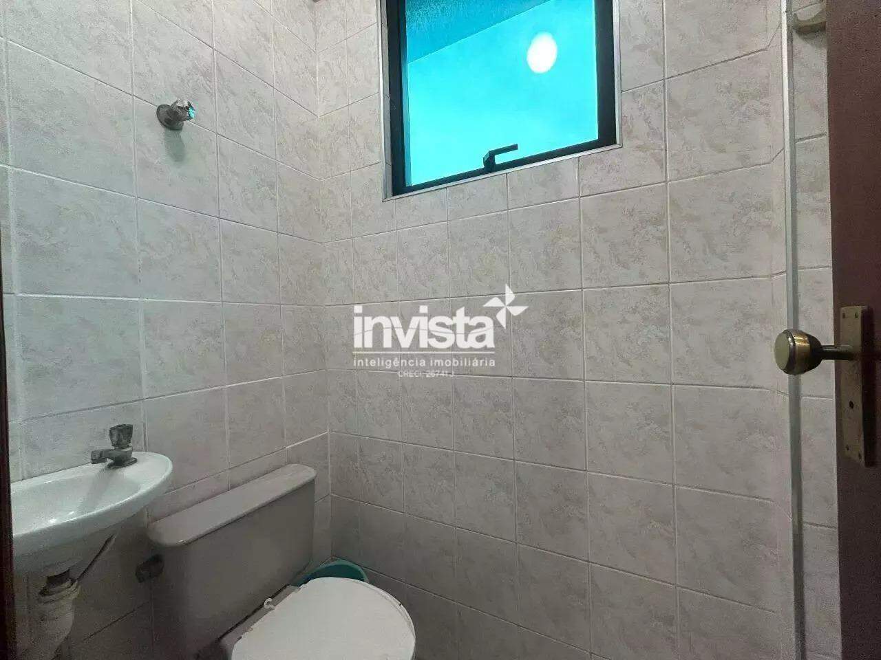 Sala Comercial para Alugar no Macuco, Santos/SP | 2 Salas e 2 Banheiros | 100m&sup2; - Santos