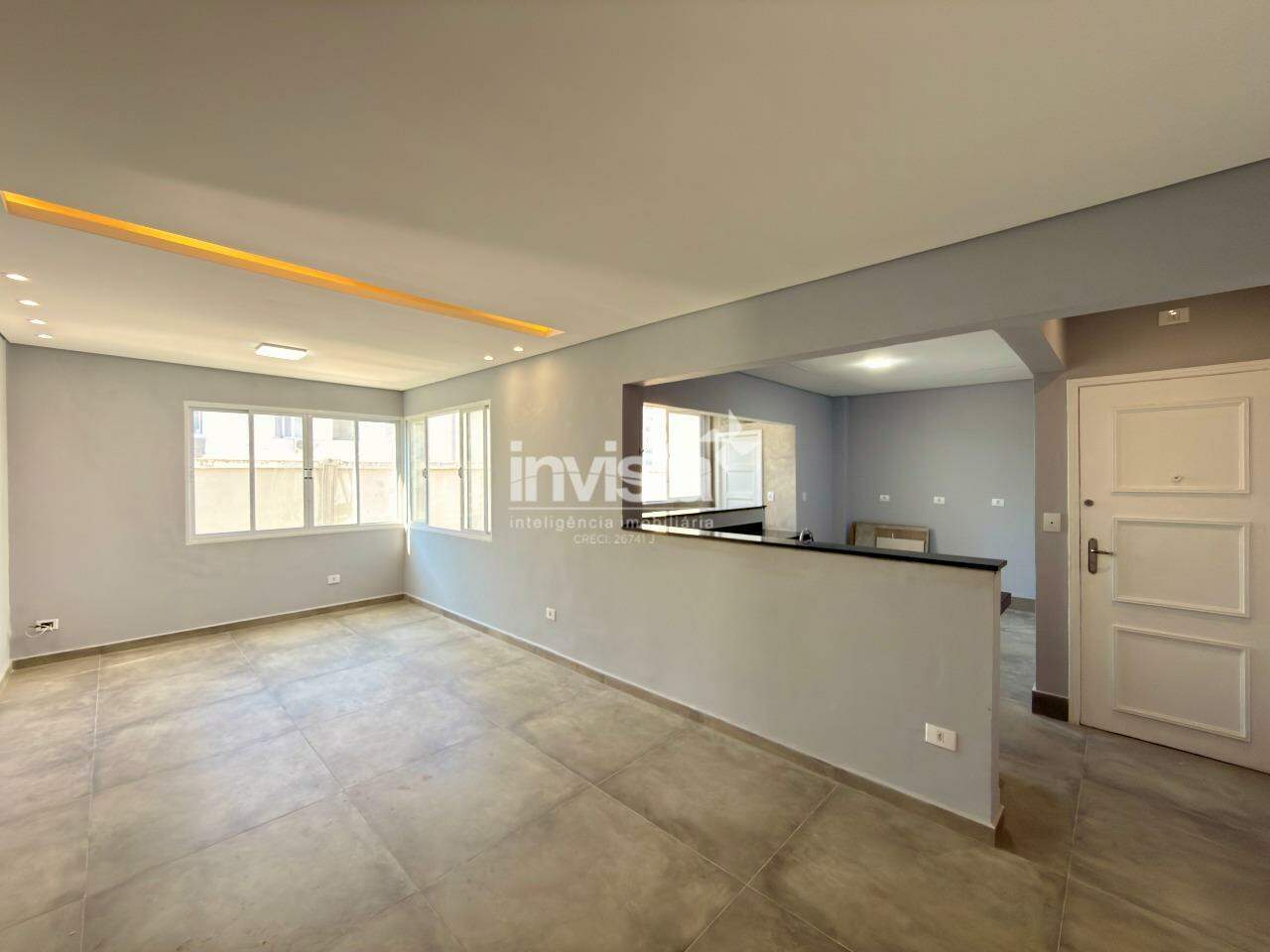 C&oacute;digo: 42624 R$ 640.000,00 Apartamento &agrave; venda em Santos-SP no bairro Boqueir&atilde;o, com 2 dormit&oacute;rios e 110m&sup2; 110 m&sup2; 2 quartos 1 vaga - Santos