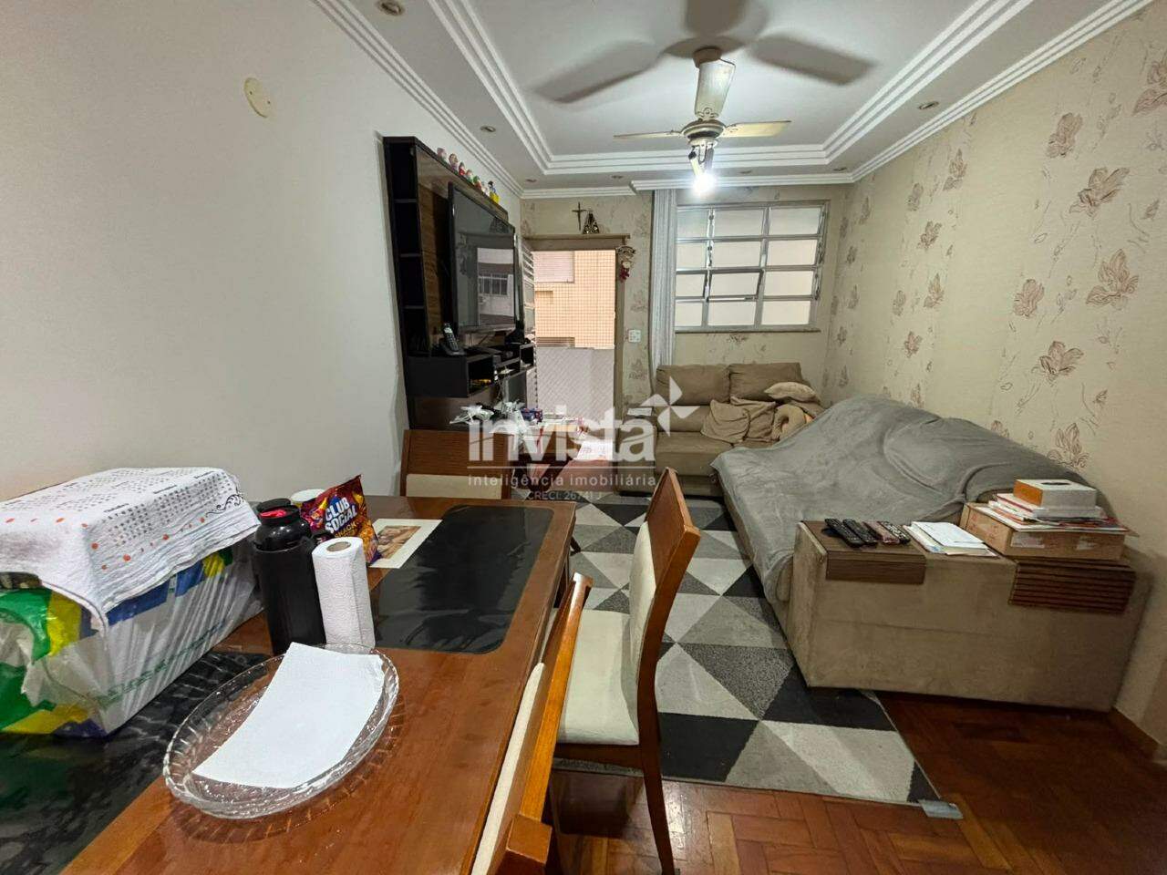 C&oacute;digo: 42641 R$ 520.000,00 Apartamento &agrave; venda em Santos-SP no bairro Pomp&eacute;ia, com 1 dormit&oacute;rio e 62m&sup2; 62 m&sup2; 1 quarto 1 vaga - Santos