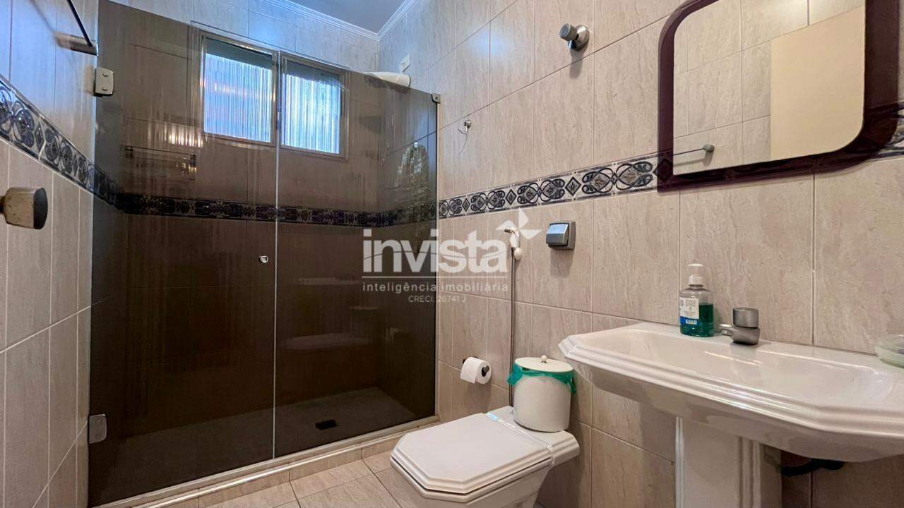 Apartamento para aluguel no bairro Gonzaga - Santos