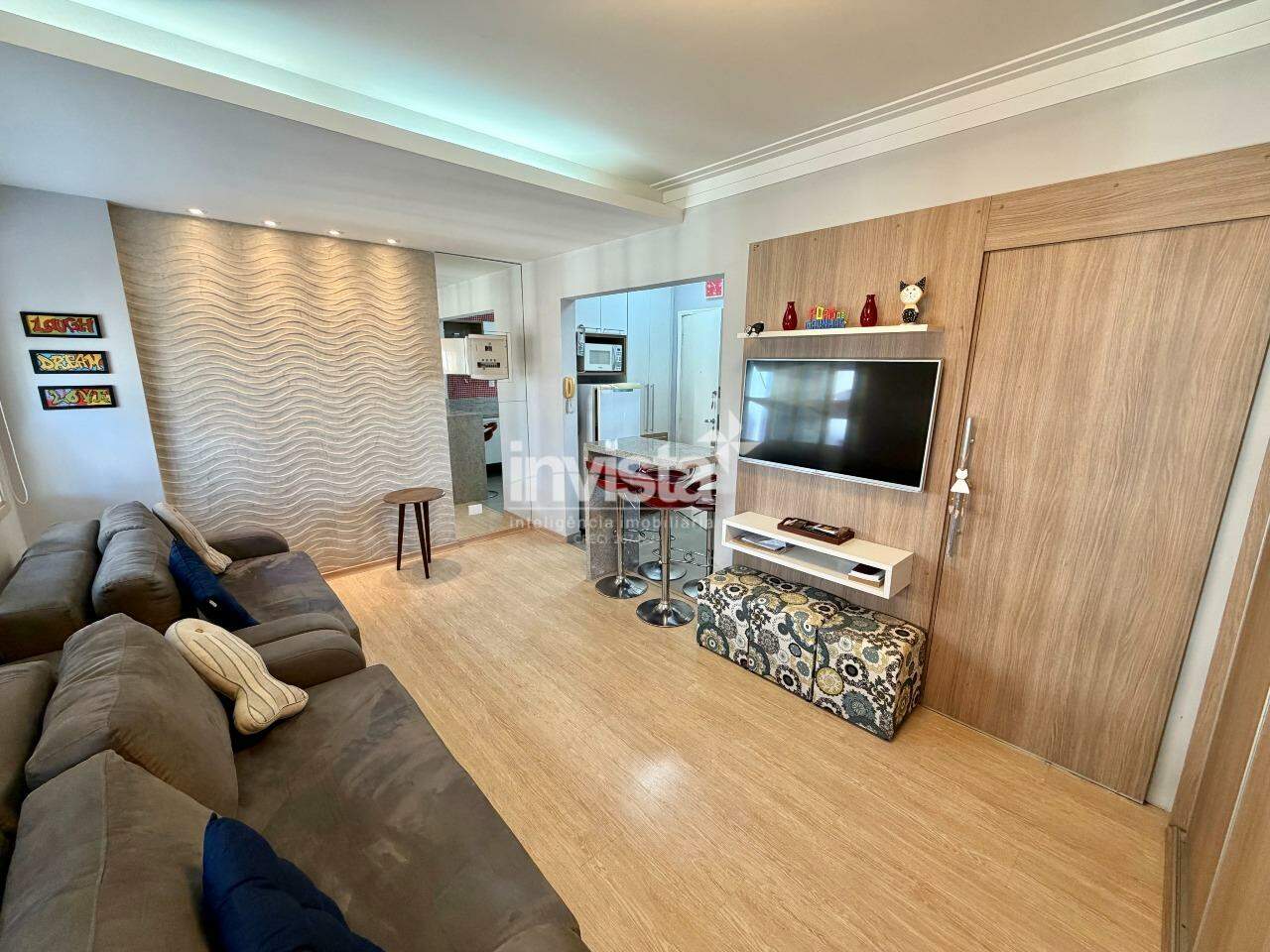 C&oacute;digo: 42660 R$ 380.000,00 Apartamento &agrave; venda em Santos-SP no bairro Aparecida, com 1 dormit&oacute;rio e 37m&sup2; 37 m&sup2; 1 quarto 1 vaga - Santos
