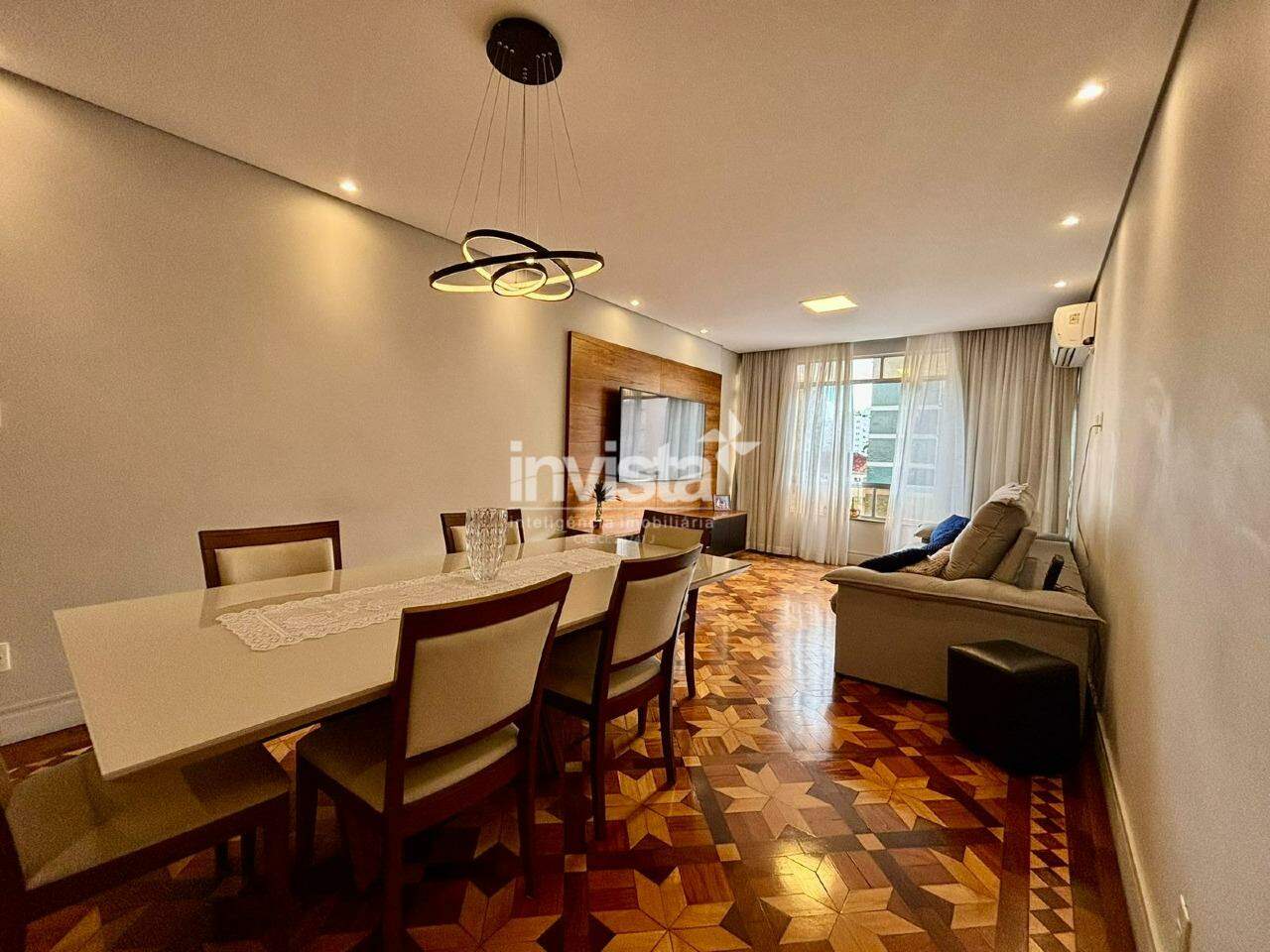C&oacute;digo: 42662 R$ 879.900,00 Apartamento &agrave; venda em Santos-SP no bairro Pomp&eacute;ia, com 3 dormit&oacute;rios e 138m&sup2; 138 m&sup2; 3 quartos 1 vaga - Santos
