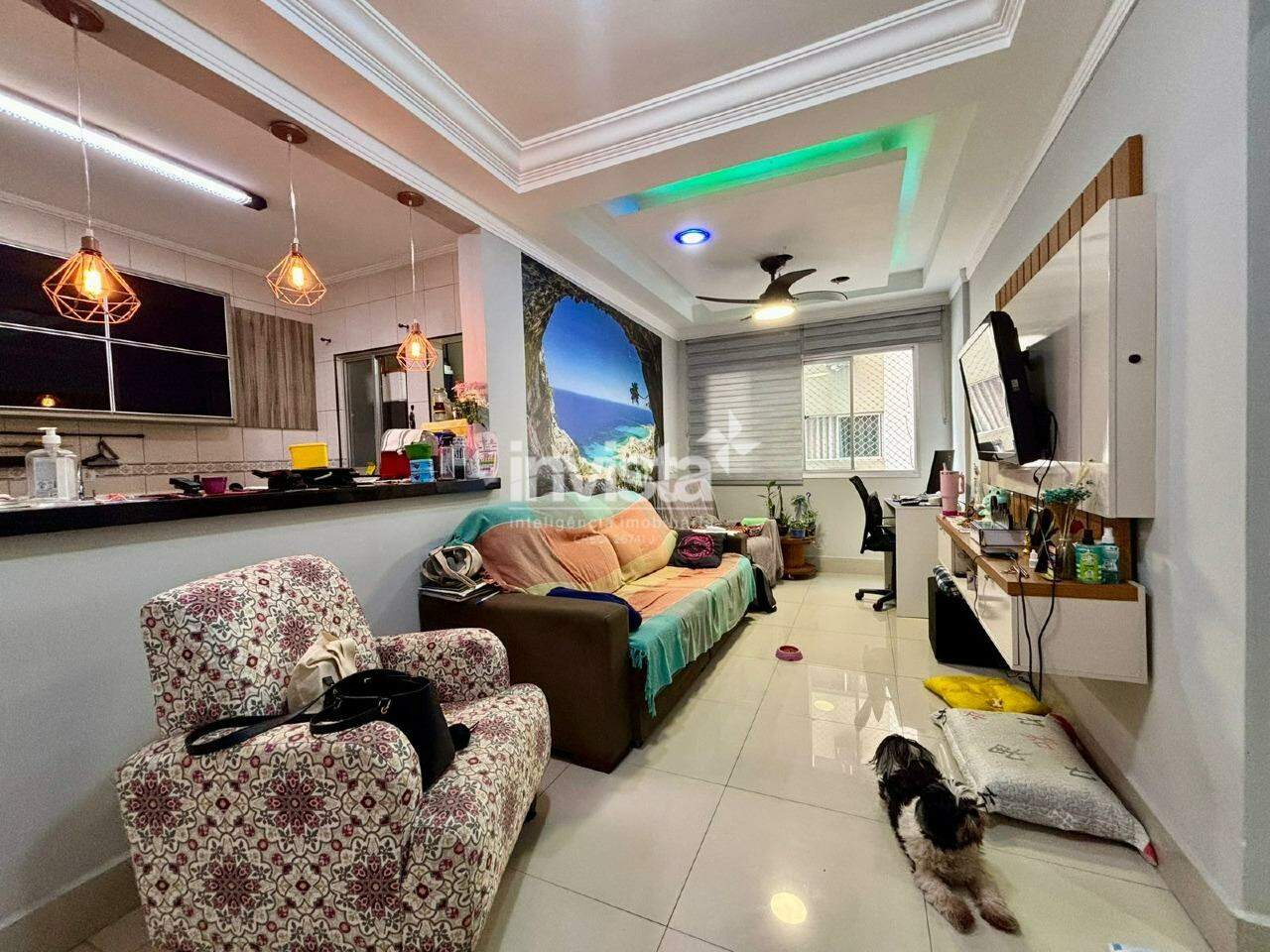 C&oacute;digo: 42665 R$ 476.000,00 Apartamento &agrave; venda em Santos-SP no bairro Vila Belmiro, com 2 dormit&oacute;rios e 70m&sup2; 70 m&sup2; 2 quartos 1 vaga - Santos
