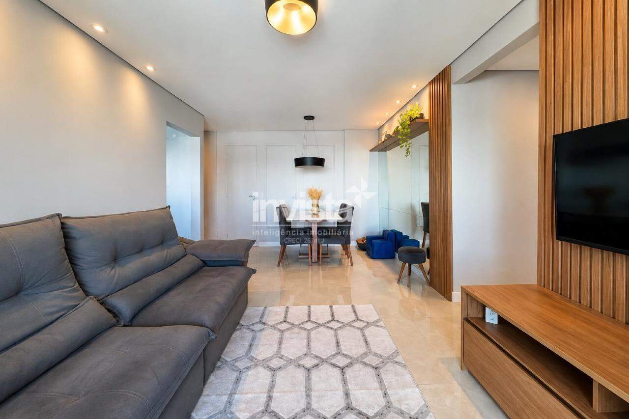 C&oacute;digo: 42677 R$ 770.000,00 Apartamento &agrave; venda em Santos-SP no bairro Campo Grande, com 2 dormit&oacute;rios e 77m&sup2; 77 m&sup2; 2 quartos 1 vaga - Santos