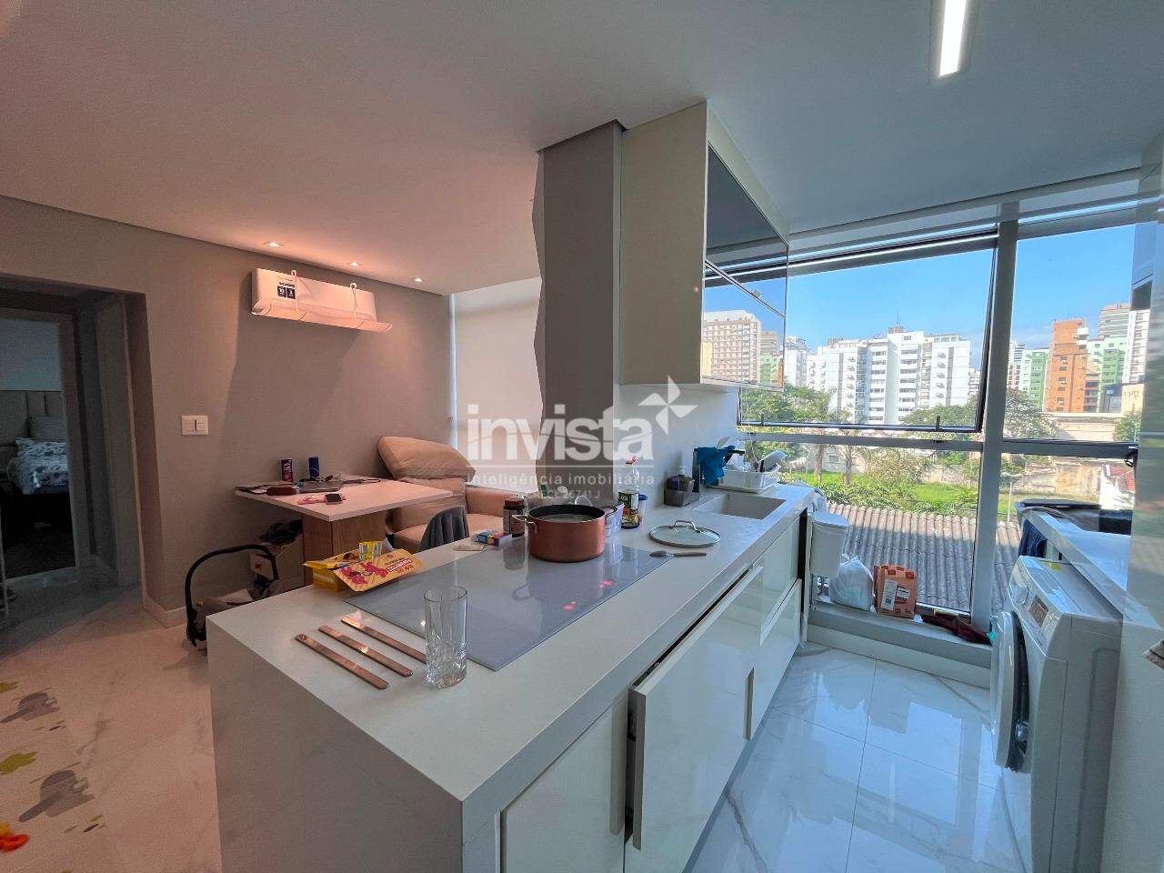 C&oacute;digo: 42681 R$ 600.000,00 Apartamento &agrave; venda em Santos-SP no bairro Aparecida, com 1 dormit&oacute;rio e 48m&sup2; 48 m&sup2; 1 quarto 1 vaga - Santos
