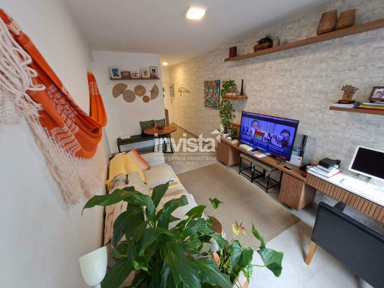 C&oacute;digo: 42690 R$ 480.000,00 Apartamento &agrave; venda em Santos-SP no bairro Pomp&eacute;ia, com 1 dormit&oacute;rio e 68m&sup2; 68 m&sup2; 1 quarto 0 vagas - Santos