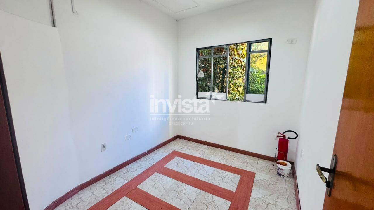 Sala Comercial para aluguel no bairro Gonzaga - Santos
