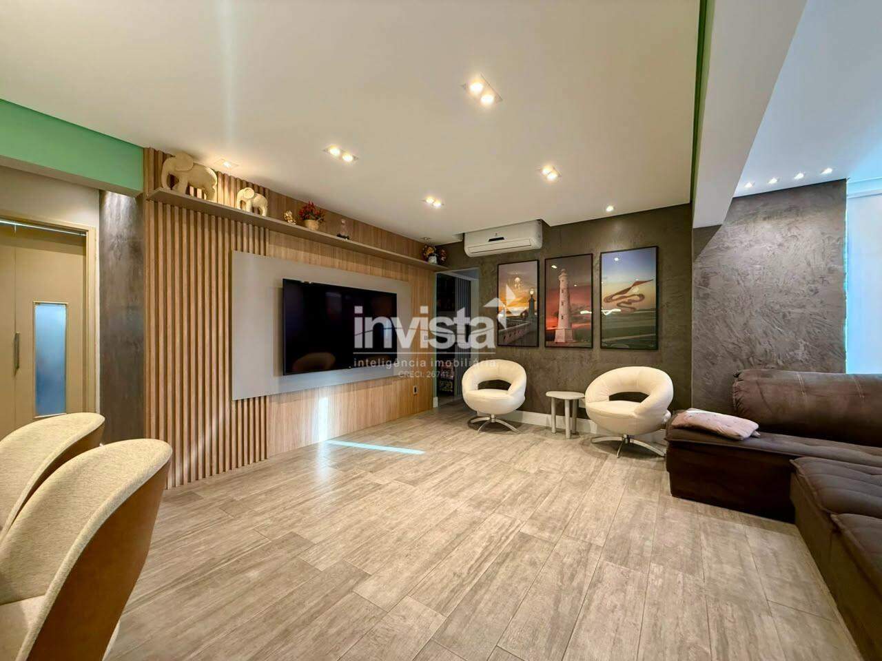 C&oacute;digo: 42706 R$ 1.305.000,00 Apartamento &agrave; venda em Santos-SP no bairro Ponta da Praia, com 3 dormit&oacute;rios e 111m&sup2; 111 m&sup2; 3 quartos 2 vagas - Santos