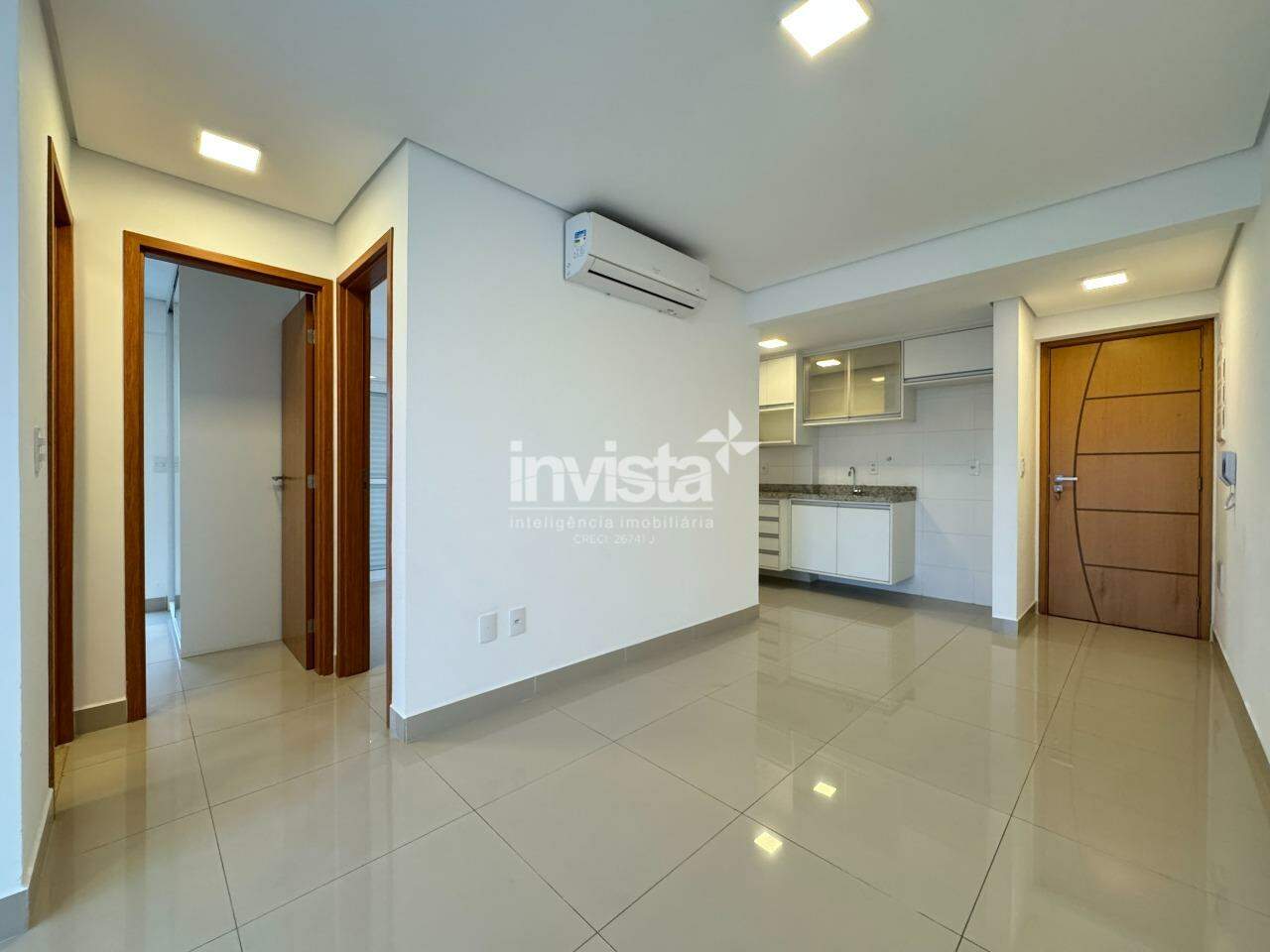 Apartamento &agrave; venda no Embar&eacute;, Santos/SP | Vista Livre | 2 quartos, 2 varandas e 1 vaga - Santos