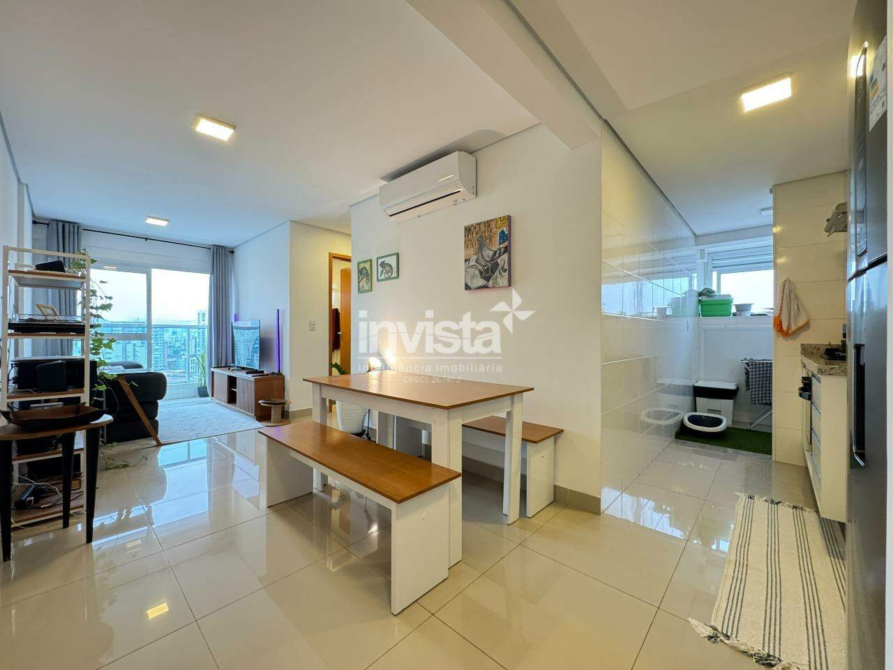 C&oacute;digo: 42728 R$ 850.000,00 Apartamento &agrave; venda em Santos-SP no bairro Embar&eacute;, com 2 dormit&oacute;rios e 54m&sup2; 54 m&sup2; 2 quartos 1 vaga - Santos