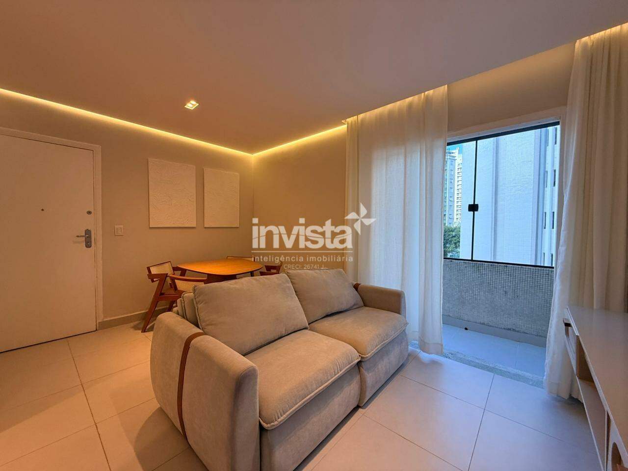 C&oacute;digo: 42731 R$ 4.200,00 Apartamento para alugar em Santos-SP no bairro Ponta da Praia, com 2 dormit&oacute;rios e 80m&sup2; 80 m&sup2; 2 quartos 1 vaga - Santos
