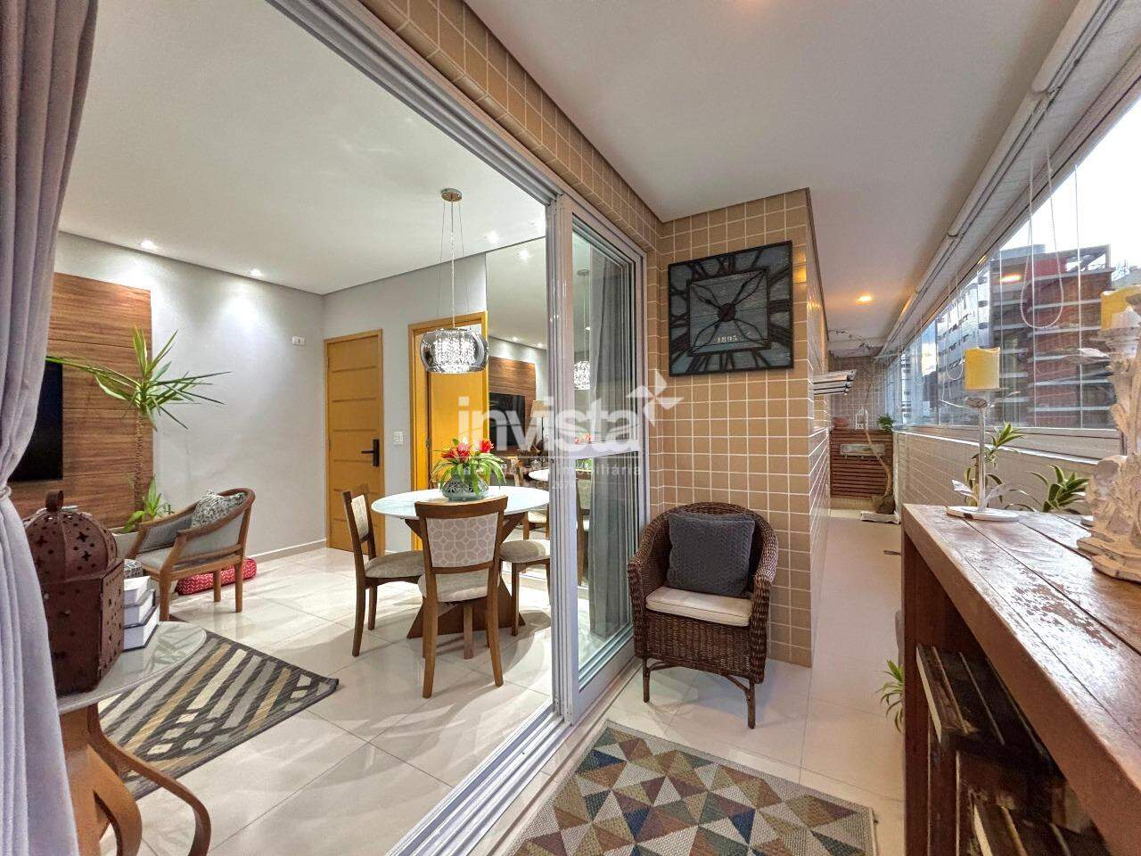 Apartamento &agrave; venda no bairro Gonzaga - Santos