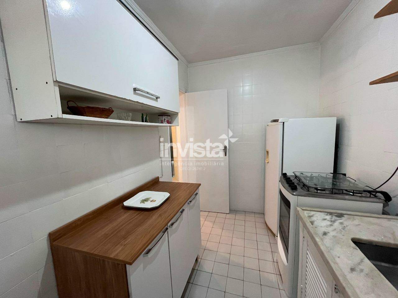 Apartamento para aluguel no bairro Gonzaga - Santos