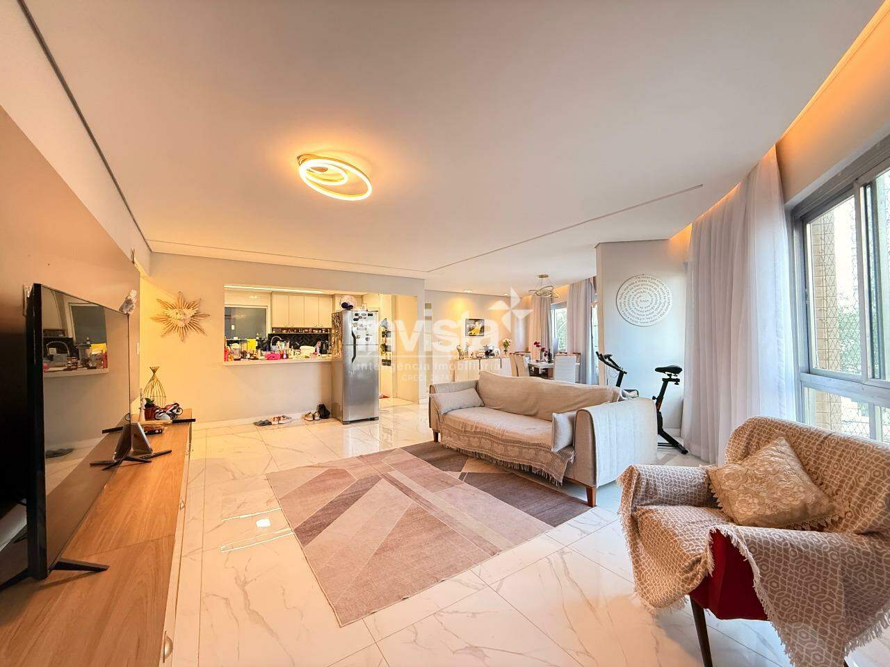 C&oacute;digo: 42750 R$ 1.010.000,00 Apartamento &agrave; venda em Santos-SP no bairro Pomp&eacute;ia, com 3 dormit&oacute;rios e 164m&sup2; 164 m&sup2; 3 quartos 1 vaga - Santos