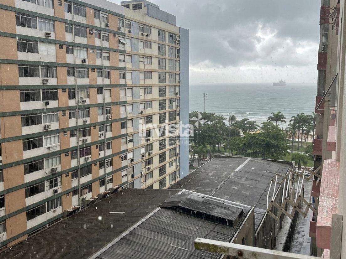 C&oacute;digo: 42763 R$ 3.300,00 Apartamento para alugar em Santos-SP no bairro Boqueir&atilde;o, com 1 dormit&oacute;rio e 38m&sup2; 38 m&sup2; 1 quarto 0 vagas - Santos