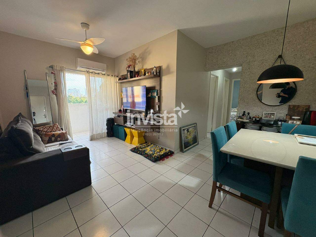 C&oacute;digo: 42794 R$ 490.000,00 Apartamento &agrave; venda em Santos-SP no bairro Ponta da Praia, com 2 dormit&oacute;rios e 63m&sup2; 63 m&sup2; 2 quartos 1 vaga - Santos