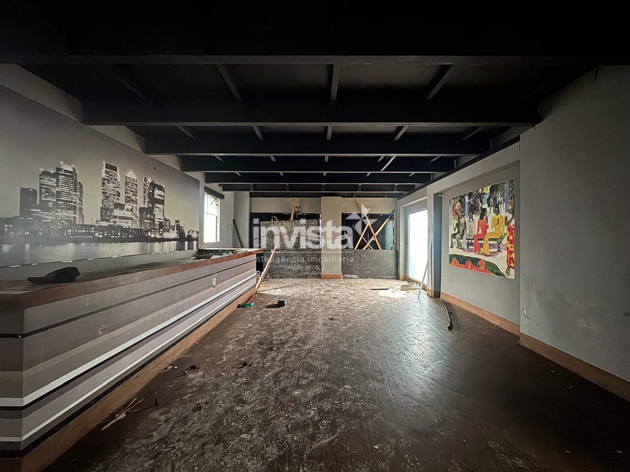 Ponto Comercial | Loja com 600m&sup2; na Avenida Ana Costa em SANTOS - Santos
