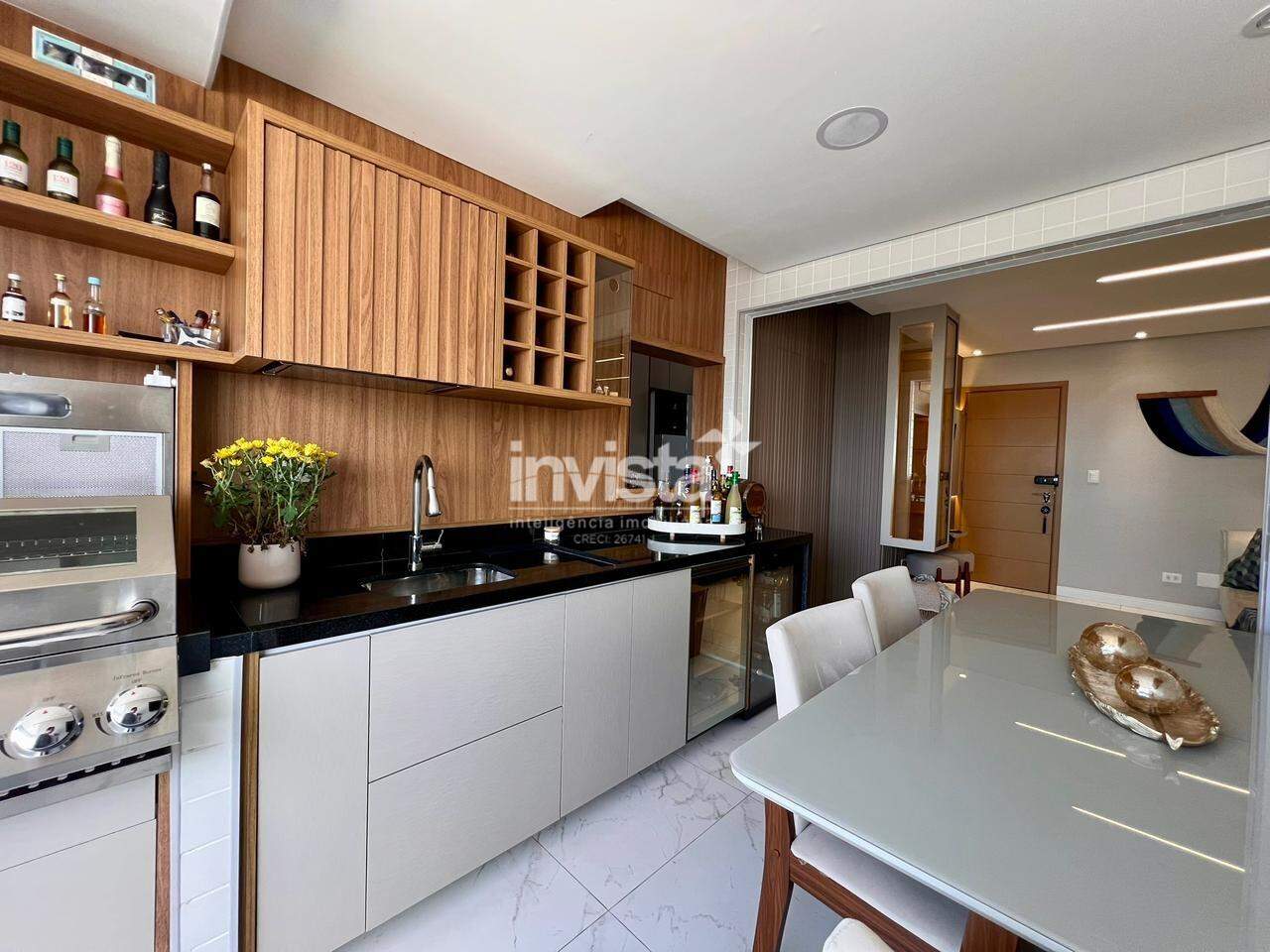 C&oacute;digo: 42804 R$ 6.500,00 Apartamento para alugar em Santos-SP no bairro Boqueir&atilde;o, com 2 dormit&oacute;rios e 68m&sup2; 68 m&sup2; 2 quartos 1 vaga - Santos