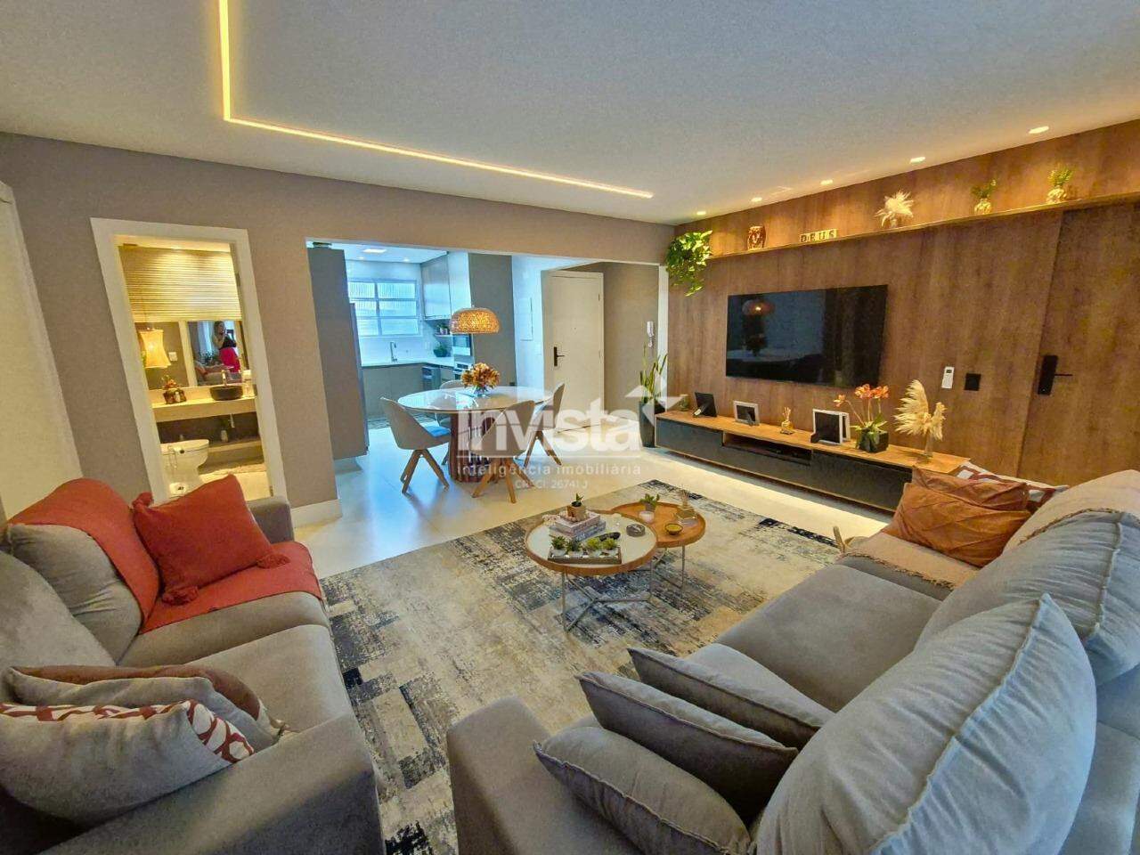 C&oacute;digo: 42825 R$ 1.695.000,00 Apartamento &agrave; venda em Santos-SP no bairro Ponta da Praia, com 3 dormit&oacute;rios e 132m&sup2; 132 m&sup2; 3 quartos 2 vagas - Santos