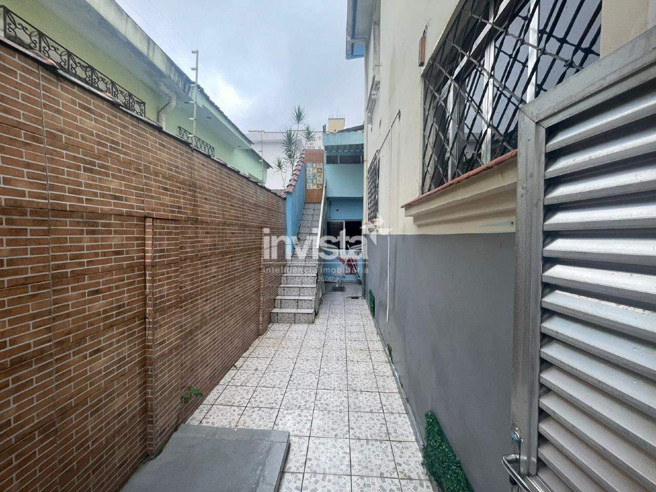 Casa &agrave; venda no bairro Campo Grande - Santos