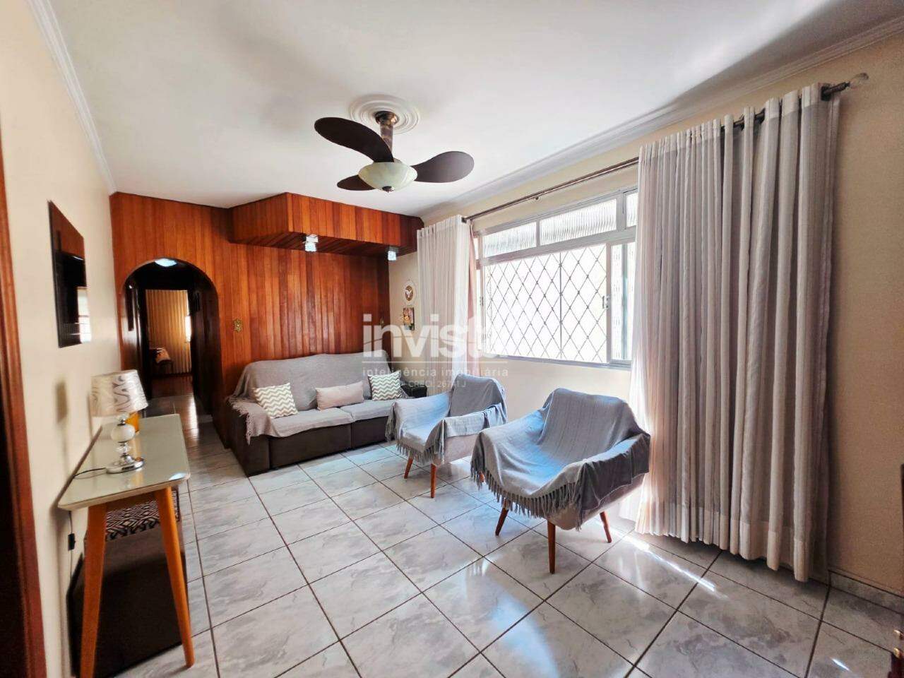 C&oacute;digo: 42839 R$ 600.000,00 Apartamento &agrave; venda em Santos-SP no bairro Marap&eacute;, com 3 dormit&oacute;rios e 120m&sup2; 120 m&sup2; 3 quartos 1 vaga - Santos