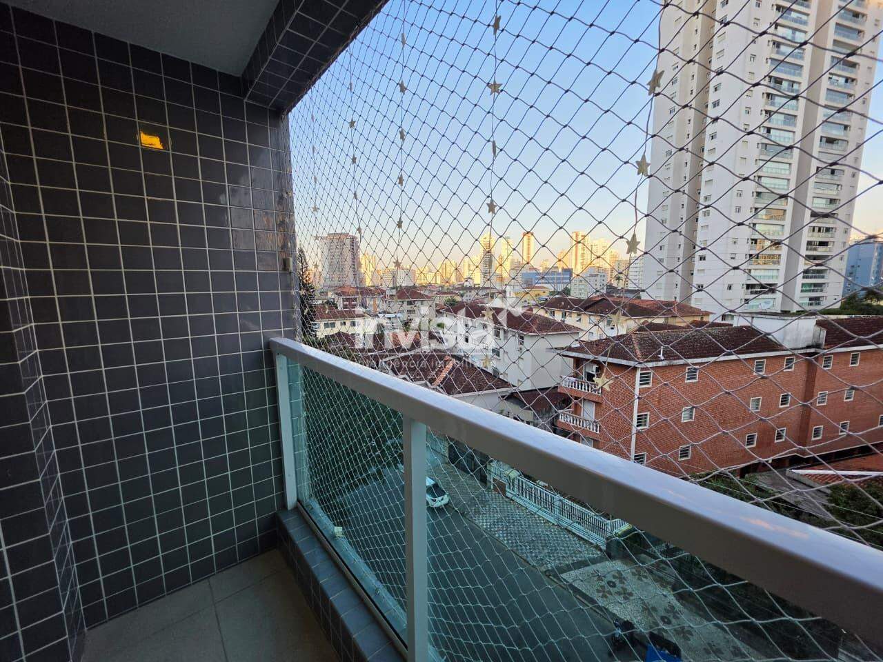 Apartamento para aluguel no bairro Marap&eacute; - Santos