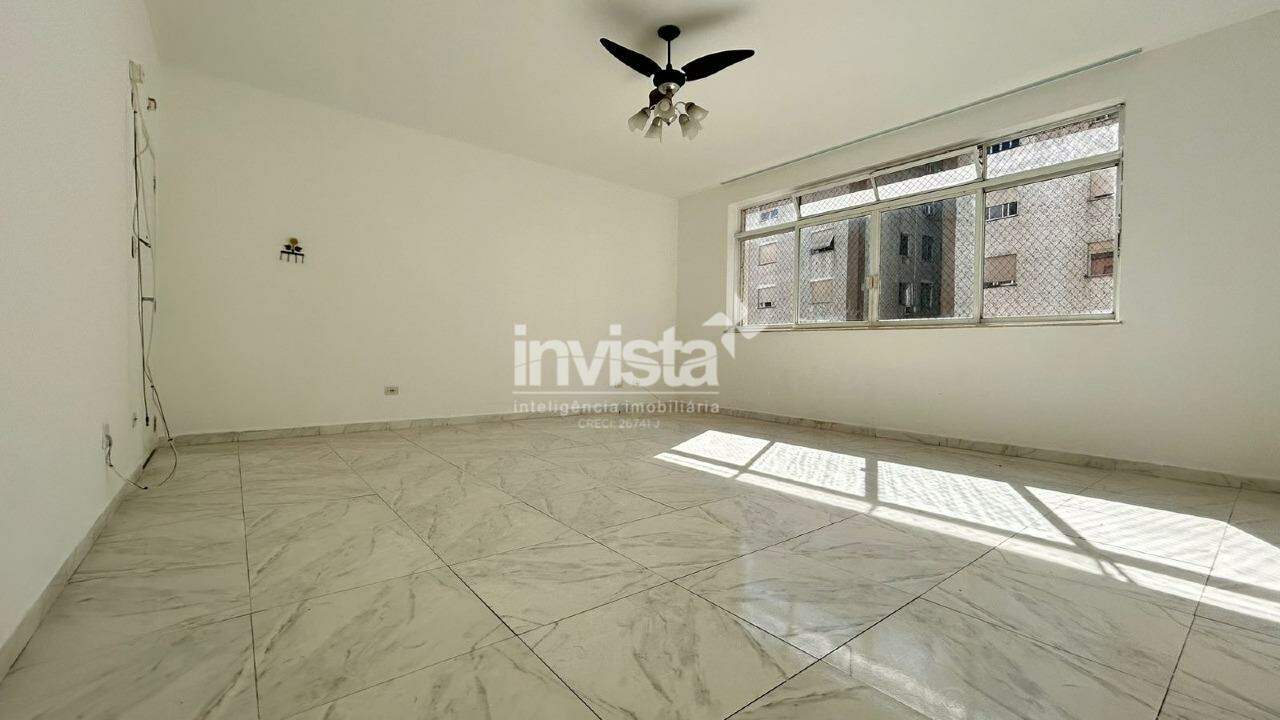 C&oacute;digo: 42853 R$ 3.990,00 Apartamento para alugar em Santos-SP no bairro Boqueir&atilde;o, com 3 dormit&oacute;rios e 140m&sup2; 140 m&sup2; 3 quartos 1 vaga - Santos
