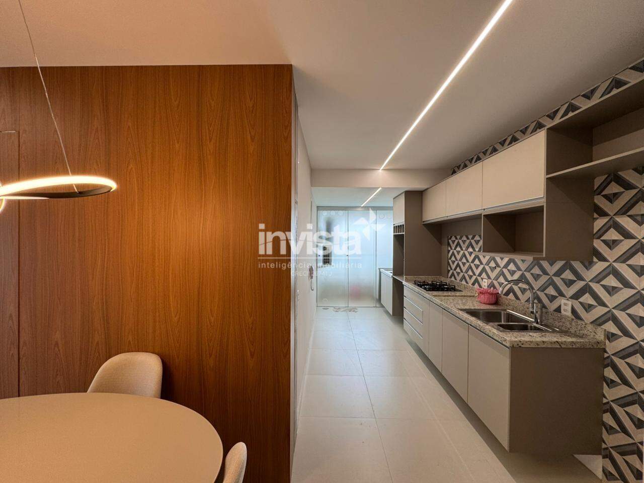 Apartamento para aluguel no bairro Embar&eacute; - Santos