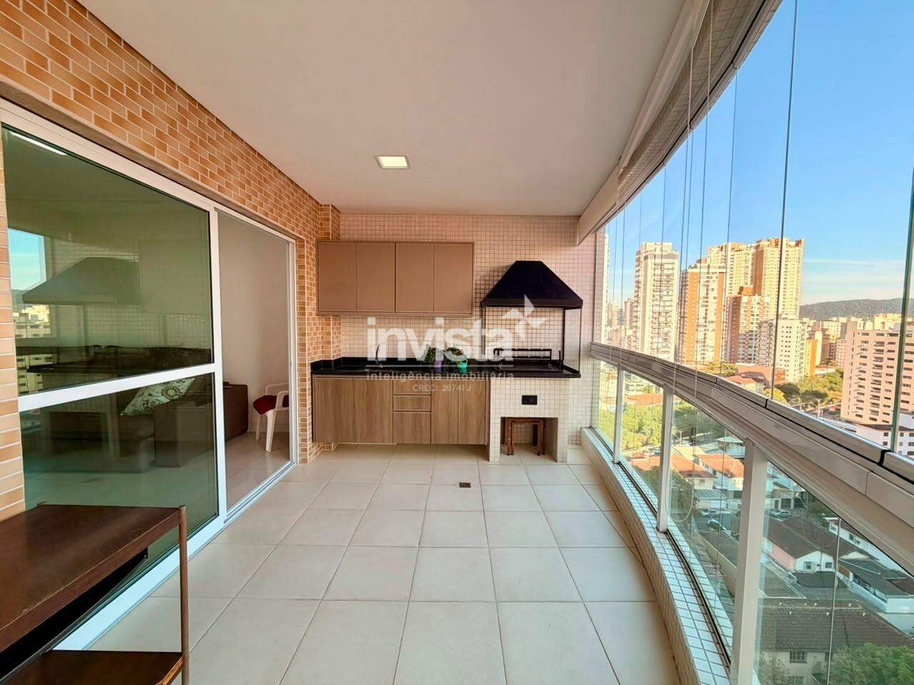 C&oacute;digo: 42885 R$ 2.000.000,00 Apartamento &agrave; venda em Santos-SP no bairro Boqueir&atilde;o, com 3 dormit&oacute;rios e 124m&sup2; 124 m&sup2; 3 quartos 2 vagas - Santos