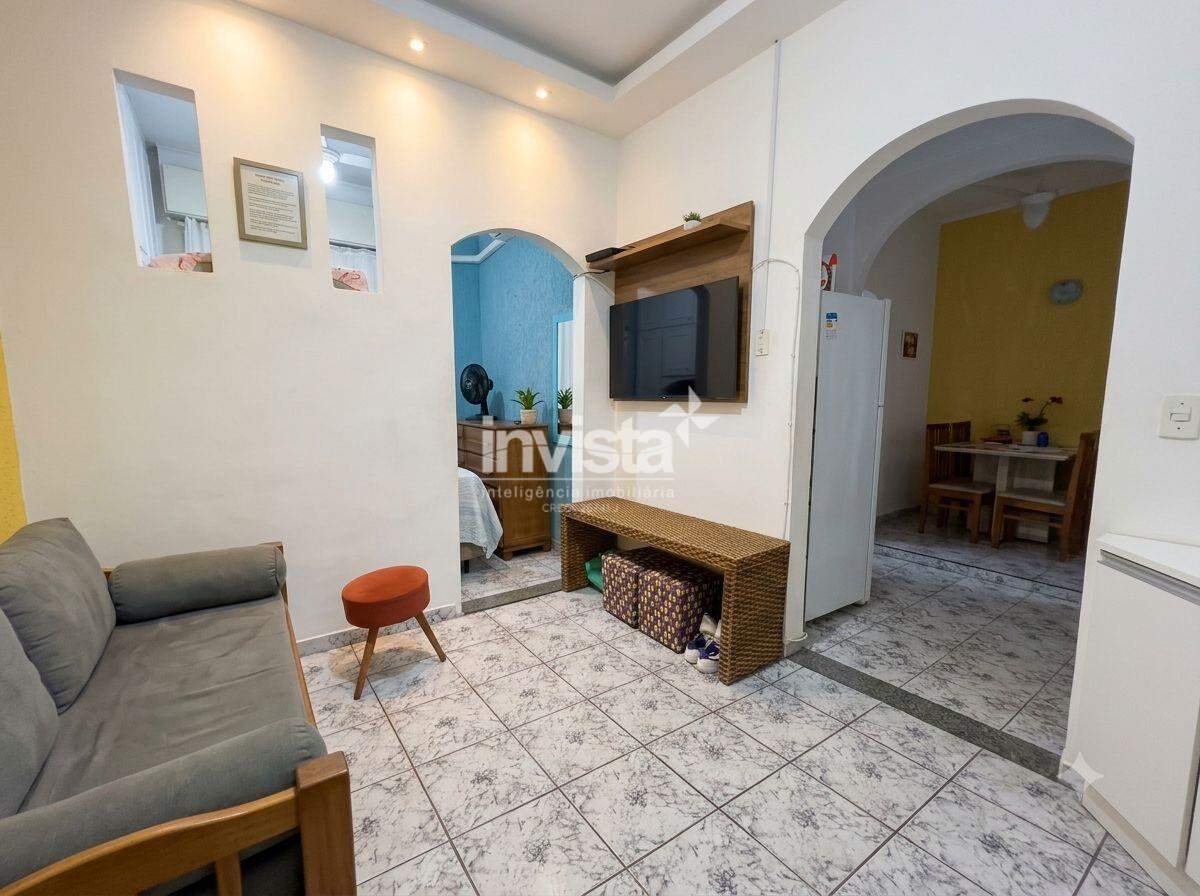 C&oacute;digo: 42905 R$ 385.000,00 Apartamento &agrave; venda em Santos-SP no bairro Aparecida, com 1 dormit&oacute;rio e 35m&sup2; 35 m&sup2; 1 quarto 0 vagas - Santos