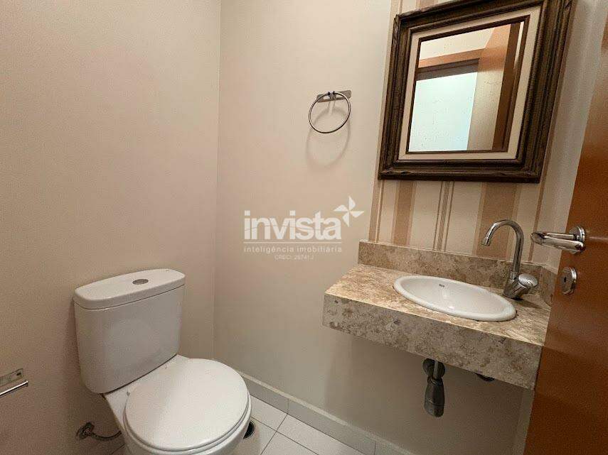 Apartamento para loca&ccedil;&atilde;o no Gonzaga - Santos