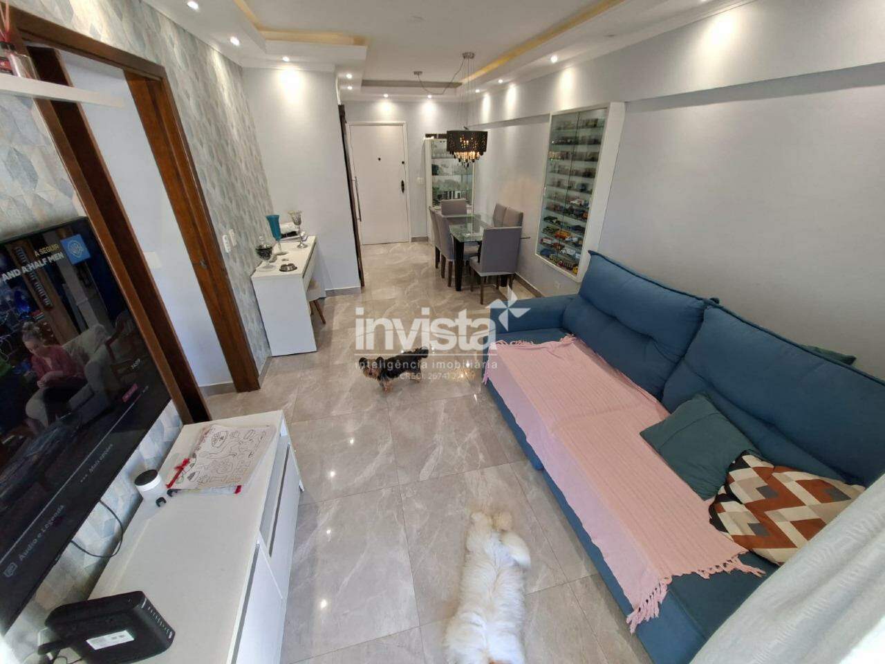 C&oacute;digo: 42915 R$ 610.000,00 Apartamento &agrave; venda em Santos-SP no bairro Marap&eacute;, com 2 dormit&oacute;rios e 82m&sup2; 82 m&sup2; 2 quartos 1 vaga - Santos