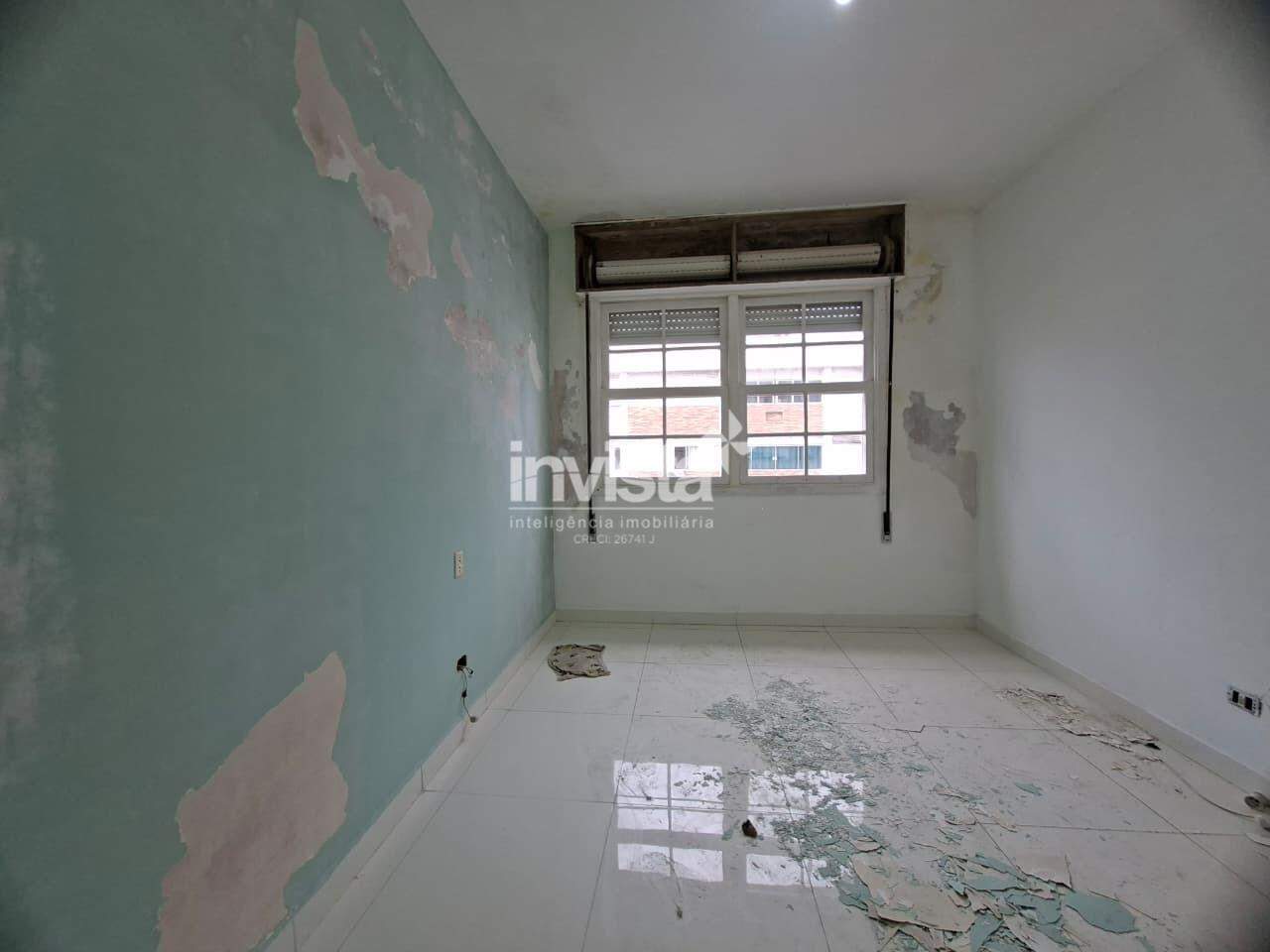 Apartamento para aluguel no bairro Gonzaga - Santos