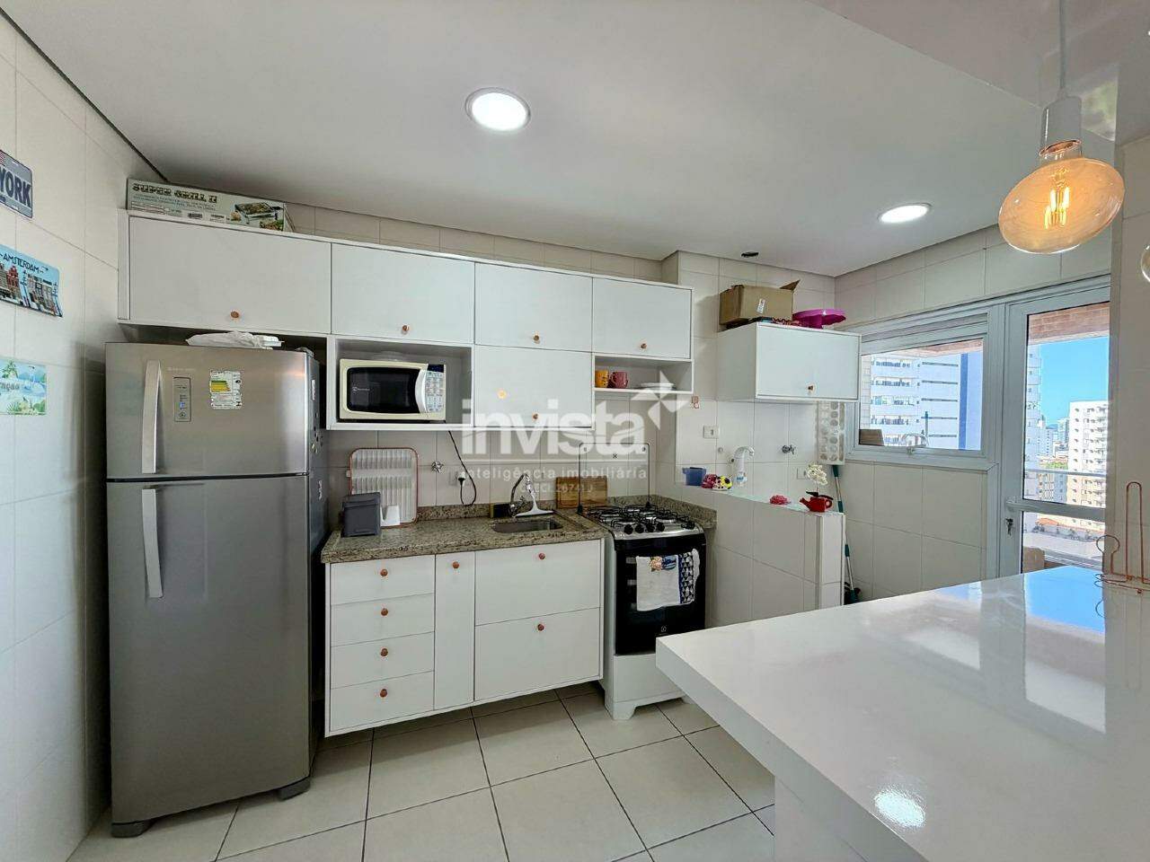 Apartamento para aluguel no bairro Boqueir&atilde;o - Santos