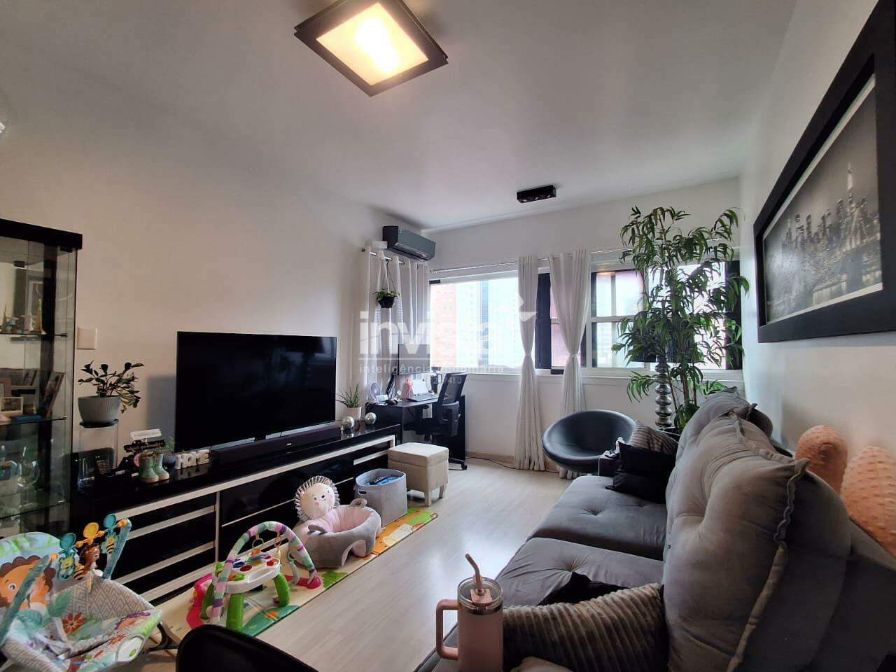 C&oacute;digo: 42936 R$ 530.000,00 Flat &agrave; venda em Santos-SP no bairro Gonzaga, com 2 dormit&oacute;rios e 60m&sup2; 60 m&sup2; 2 quartos 1 vaga - Santos