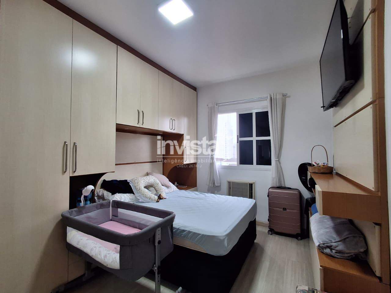 Flat &agrave; venda no bairro Gonzaga - Santos
