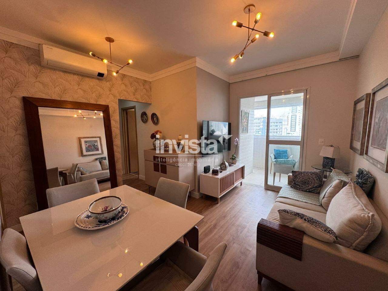 C&oacute;digo: 42974 R$ 1.250.000,00 Apartamento &agrave; venda em Santos-SP no bairro Boqueir&atilde;o, com 2 dormit&oacute;rios e 72m&sup2; 72 m&sup2; 2 quartos 1 vaga - Santos