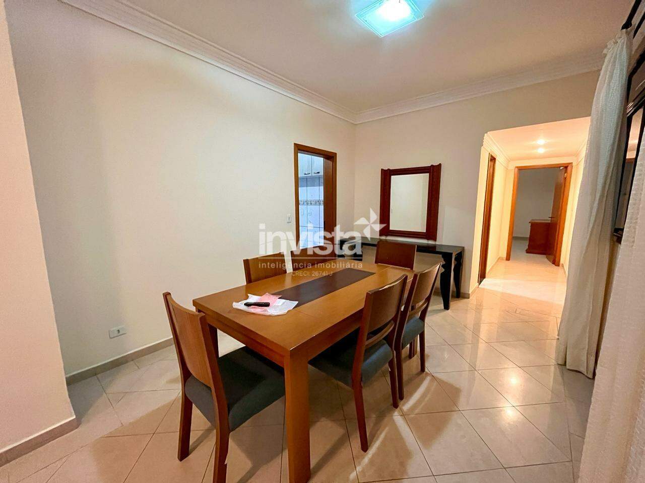Apartamento para aluguel no bairro Aparecida - Santos