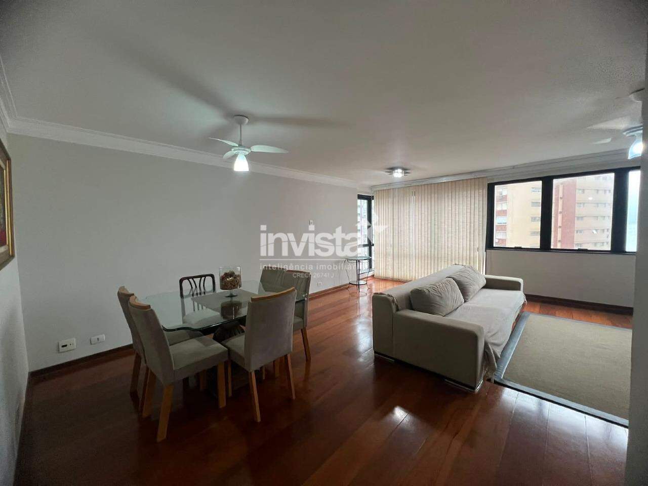 C&oacute;digo: 42982 R$ 6.800,00 Apartamento para alugar em Santos-SP no bairro Jos&eacute; Menino, com 2 dormit&oacute;rios e 132m&sup2; 132 m&sup2; 2 quartos 1 vaga - Santos