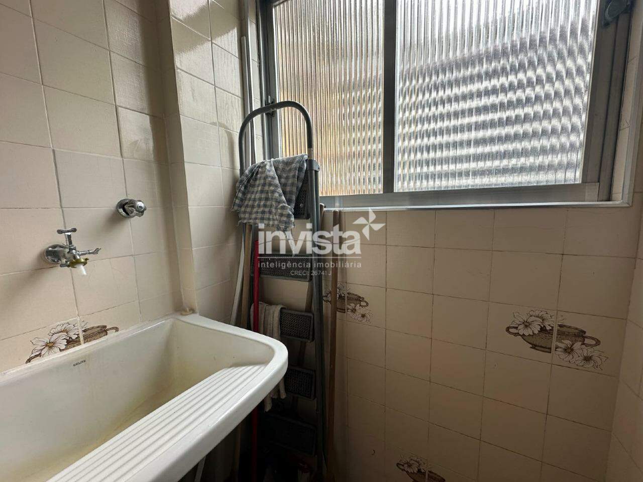 Apartamento mobiliado com vista mar no bairro Gonzaga - Santos