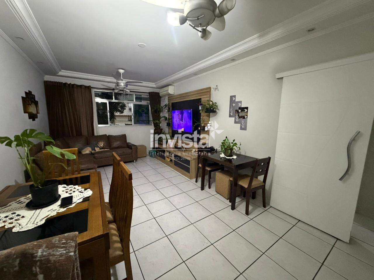 C&oacute;digo: 43016 R$ 550.000,00 Apartamento &agrave; venda em Santos-SP no bairro Embar&eacute;, com 3 dormit&oacute;rios e 120m&sup2; 120 m&sup2; 3 quartos 1 vaga - Santos