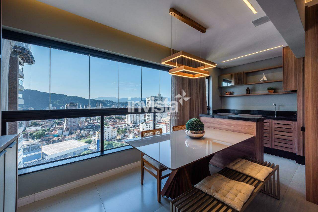 C&oacute;digo: 43028 R$ 1.350.000,00 Apartamento &agrave; venda em Santos-SP no bairro Jos&eacute; Menino, com 2 dormit&oacute;rios e 75m&sup2; 75 m&sup2; 2 quartos 1 vaga - Santos