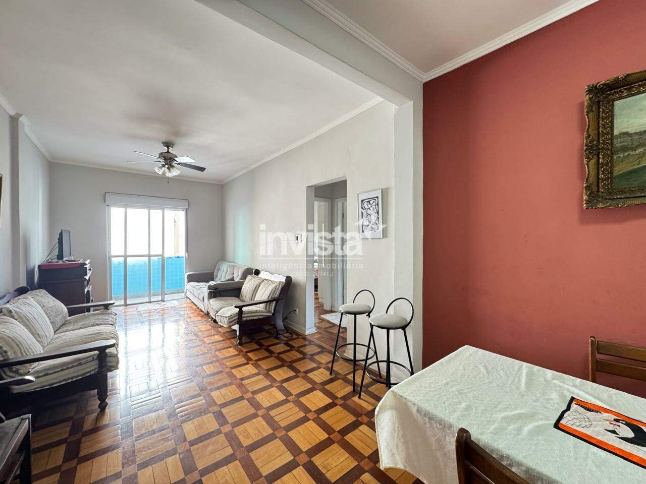 C&oacute;digo: 43041 R$ 580.000,00 Apartamento &agrave; venda em Santos-SP no bairro Jos&eacute; Menino, com 2 dormit&oacute;rios e 90m&sup2; 90 m&sup2; 2 quartos 1 vaga - Santos