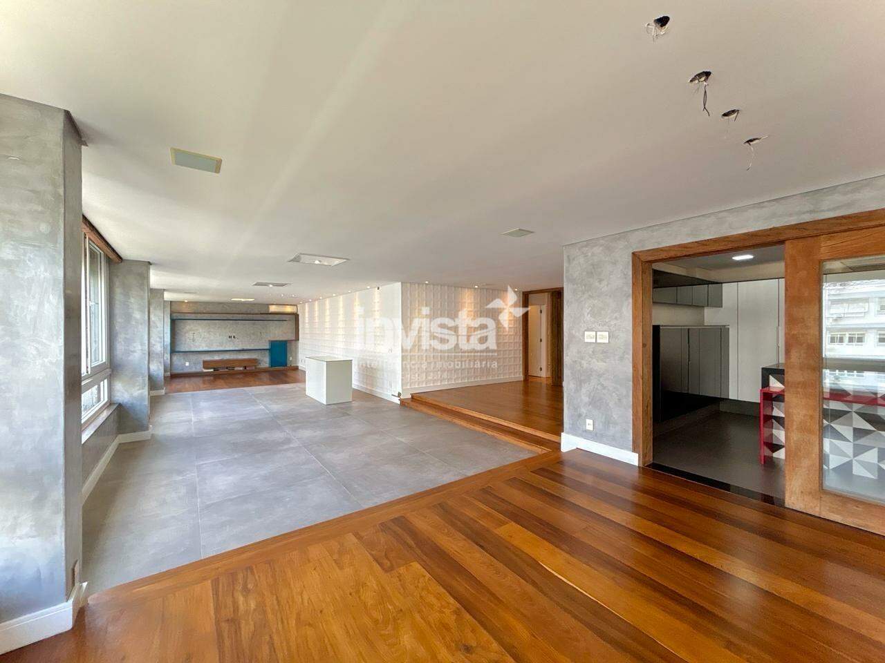 C&oacute;digo: 43045 R$ 3.900.000,00 Apartamento &agrave; venda em Santos-SP no bairro Boqueir&atilde;o, com 4 dormit&oacute;rios e 303m&sup2; 303 m&sup2; 4 quartos 2 vagas - Santos