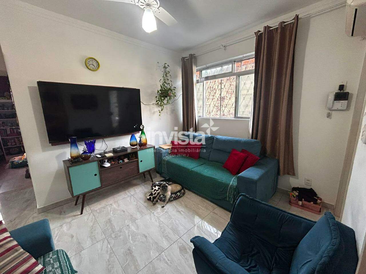 C&oacute;digo: 43047 R$ 500.000,00 Apartamento &agrave; venda em Santos-SP no bairro Campo Grande, com 3 dormit&oacute;rios e 80m&sup2; 80 m&sup2; 3 quartos 1 vaga - Santos