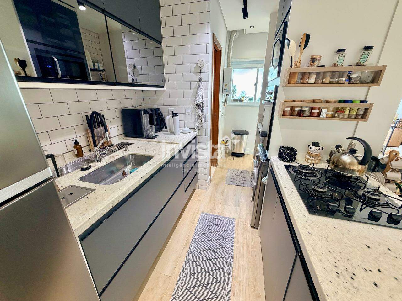 Apartamento &agrave; venda no bairro Encruzilhada - Santos